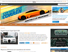 Tablet Screenshot of cochesquecorren.com